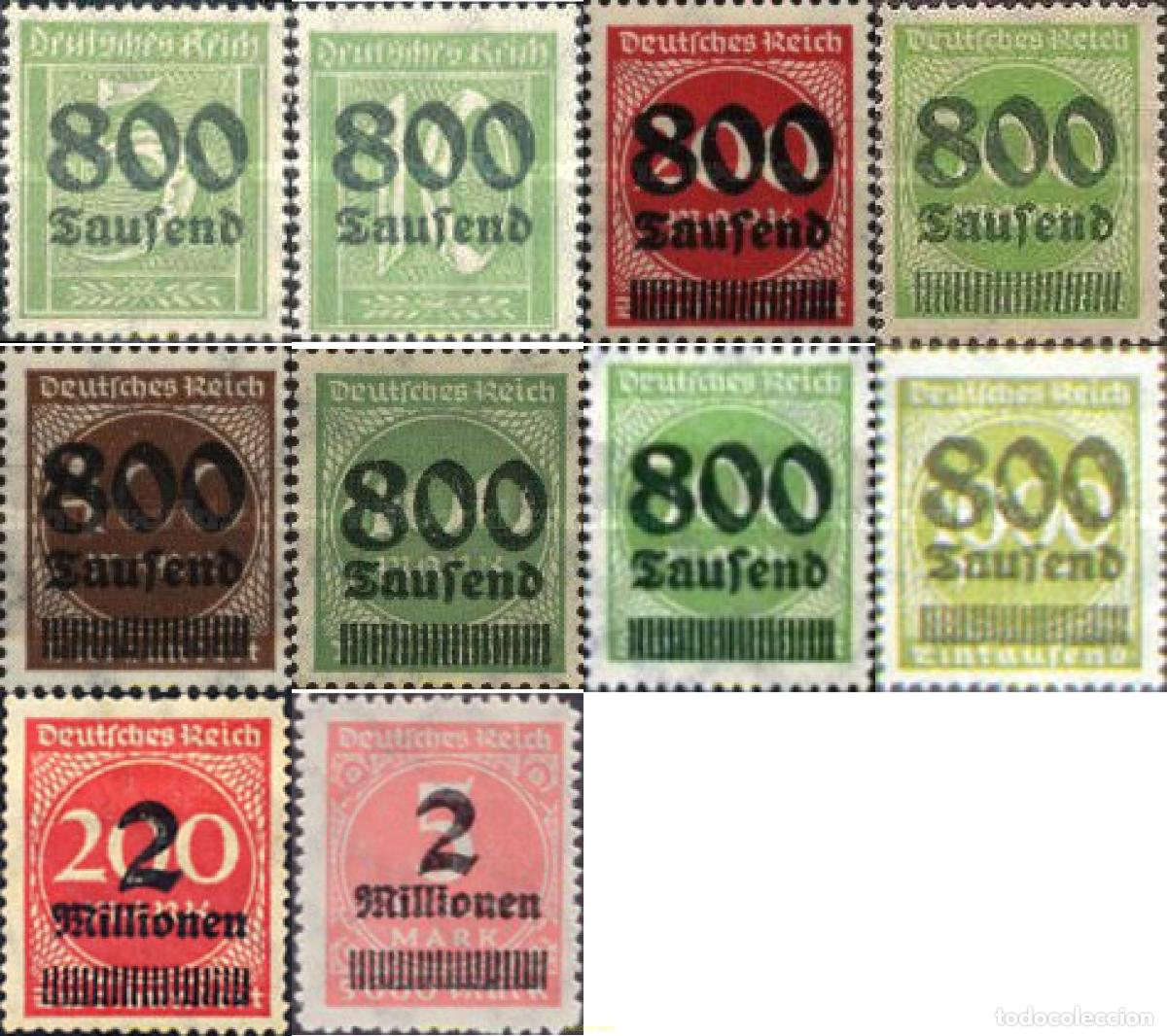 Sellos: 149785 MNH ALEMANIA 1923 CIFRAS