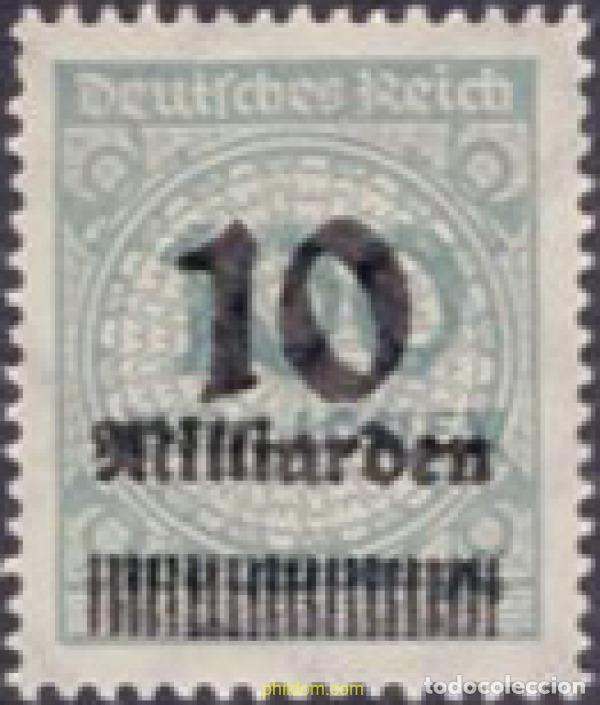 Sellos: 640630 MNH ALEMANIA 1923 CIFRAS