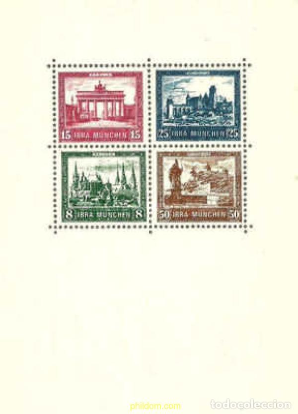 Sellos: 656086 HINGED ALEMANIA 1930 EXPOSICION FILATELICA DE BERLIN