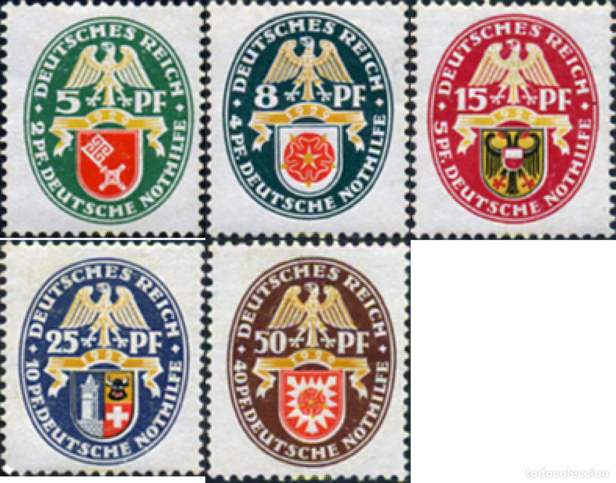 Sellos: 616038 HINGED ALEMANIA 1929 ESCUDOS