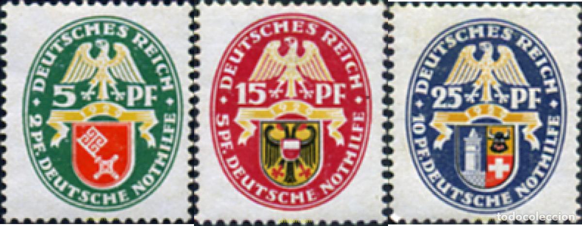 Sellos: 625598 HINGED ALEMANIA 1929 ESCUDOS