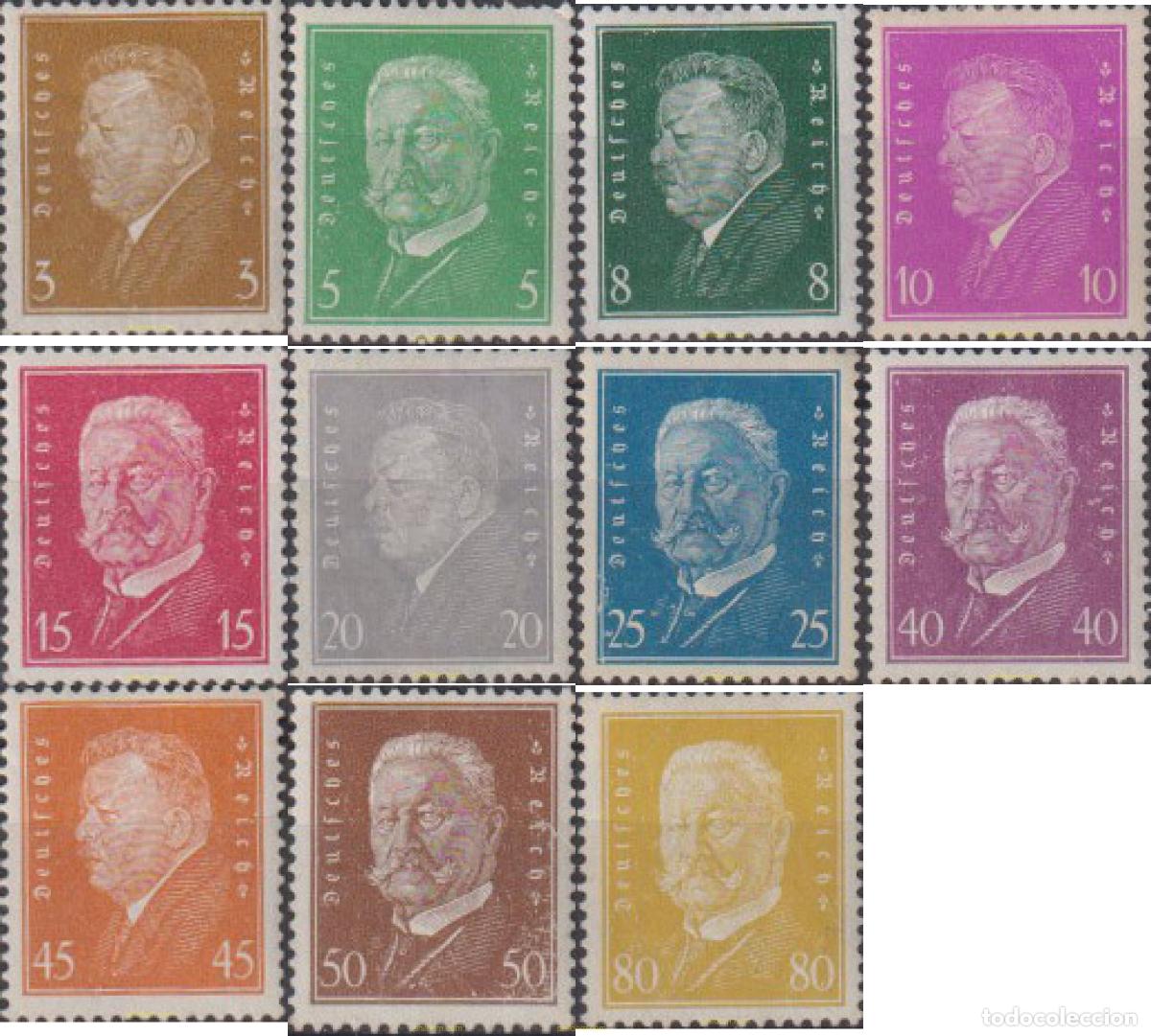 Stamps: 625601 HINGED ALEMANIA 1928 PRESIDENTES
