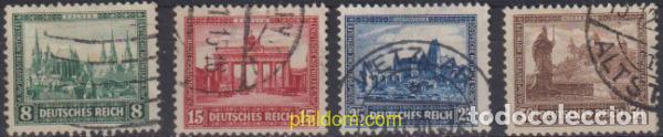 Stamps: 625740 USED ALEMANIA 1930 EDIFICIOS
