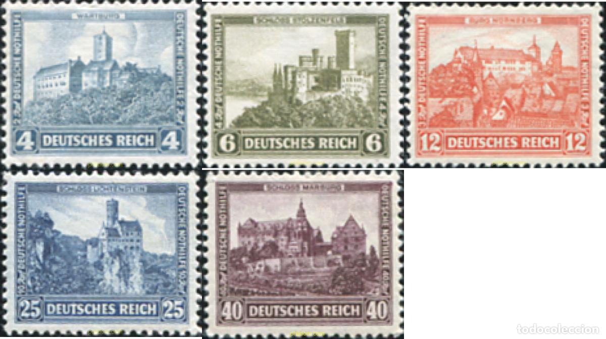 Sellos: 616045 HINGED ALEMANIA 1932 CASTILLOS