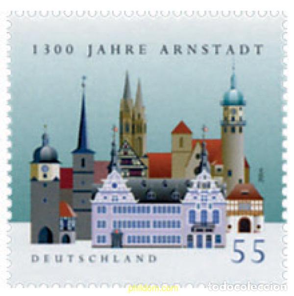 Sellos: 143513 MNH ALEMANIA FEDERAL 2004 1300 ANIVERSARIO DE ARNSTADT