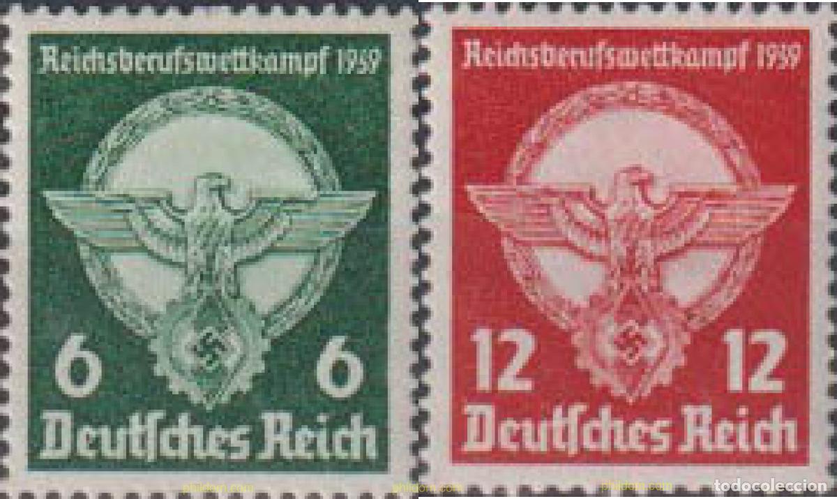 Sellos: 149851 MNH ALEMANIA 1939 2 CONCURSO PROFESIONAL DE LA JUVENTUD OBRERA