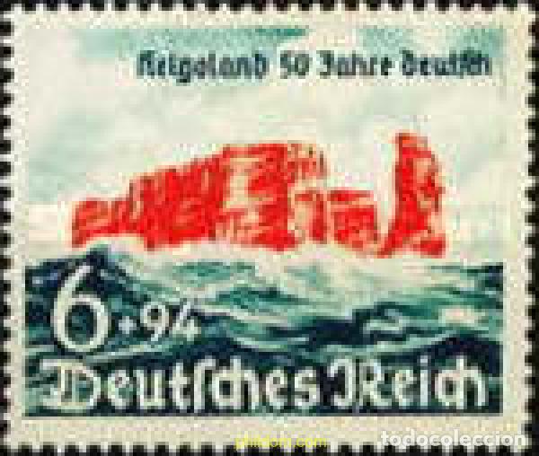 Sellos: 149863 MNH ALEMANIA 1940 50 ANIVERSARIO DE LA ANEXION DE LA ISLA DE HELGOLAND