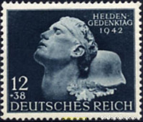Briefmarken: 199553 HINGED ALEMANIA 1942 JORNADA DE LOS HEROES