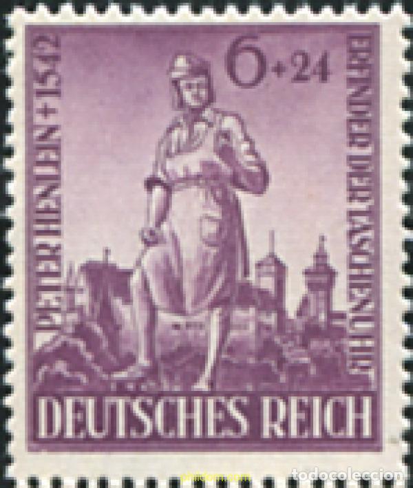 Briefmarken: 149879 MNH ALEMANIA 1942 4 CENTENARIO DE LA MUERTE DE PETER HENLEIN