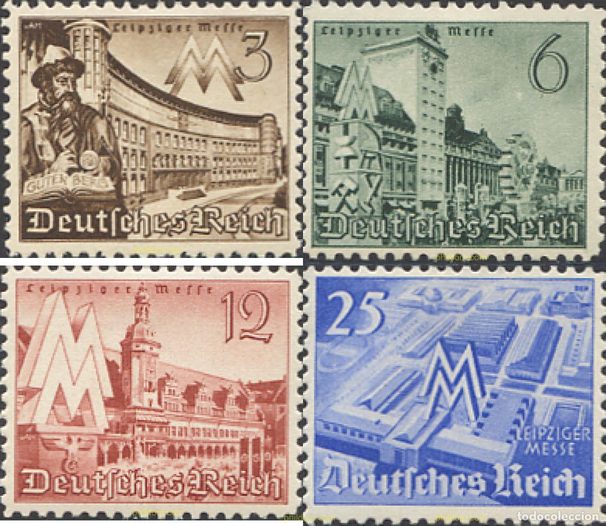 Briefmarken: 275056 HINGED ALEMANIA 1940 FERIA DE PRIMAVERA DE LEIPZIG