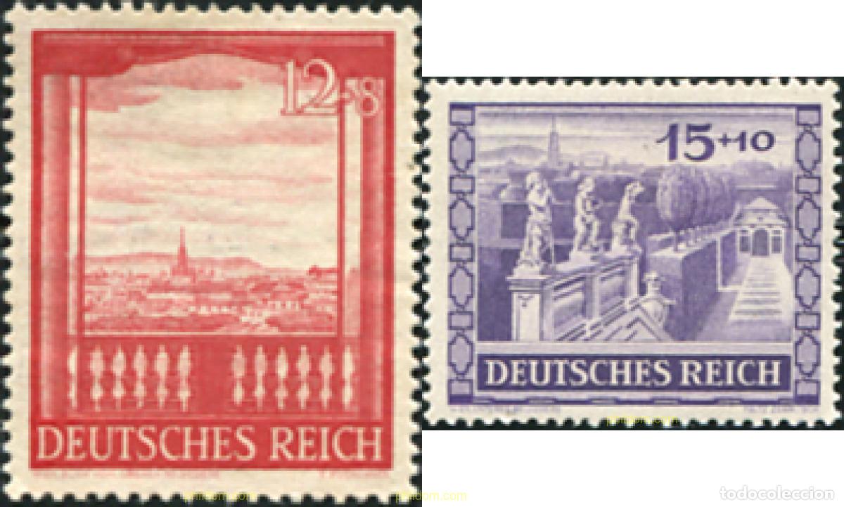 Briefmarken: 616151 HINGED ALEMANIA 1941 FERIA DE OTO&Ntilde;O DE VIENA