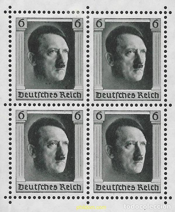 Sellos: 656117 MNH ALEMANIA 1937 48 ANIVERSARIO DE ADOLF HITLER