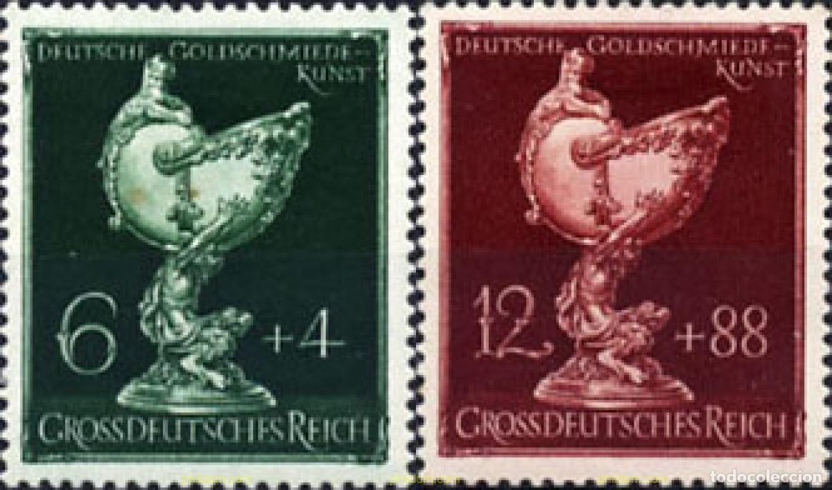 Sellos: 149905 MNH ALEMANIA 1944 CORPORACION DE ORFEBRES