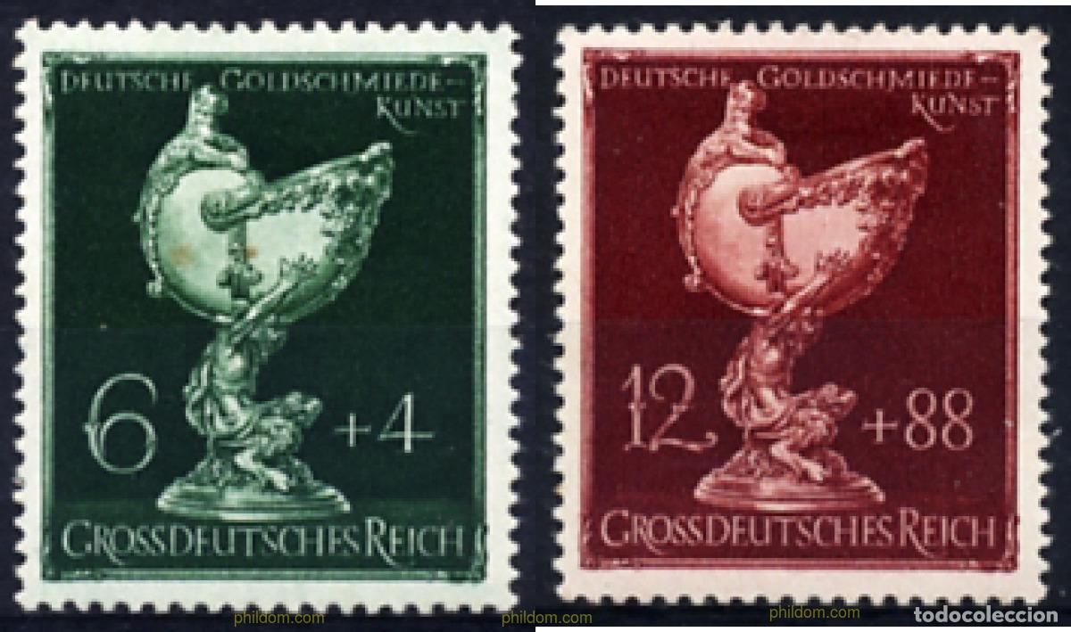Sellos: 199577 HINGED ALEMANIA 1944 CORPORACION DE ORFEBRES