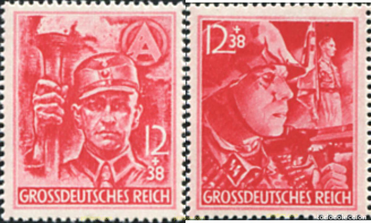 Sellos: 149910 MNH ALEMANIA 1945 EN HONOR DE LA S.A. Y LA S.S.