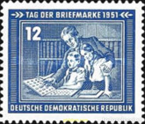 Sellos: 626370 HINGED ALEMANIA DEMOCRATICA 1951 DIA DEL SELLO