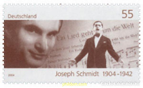 Sellos: 144211 MNH ALEMANIA FEDERAL 2004 CENTENARIO DEL NACIMIENTO DE JOSEPH SCHMIDT