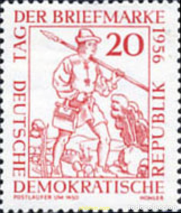 Sellos: 150497 MNH ALEMANIA DEMOCRATICA 1956 DIA DEL SELLO