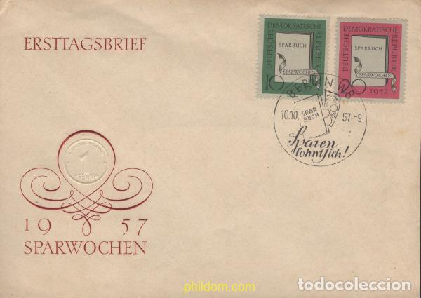 Sellos: 446681 MNH ALEMANIA DEMOCRATICA 1957 SEMANA DEL AHORRO