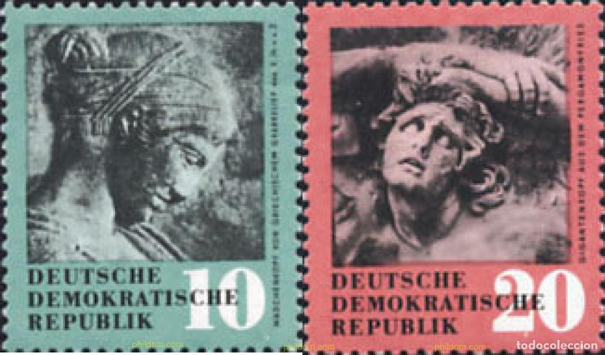 Sellos: 150535 MNH ALEMANIA DEMOCRATICA 1958 TESOROS ARTISTICOS DE RUSIA