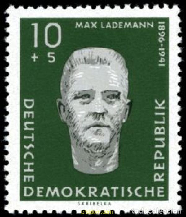 Sellos: 629057 MNH ALEMANIA DEMOCRATICA 1960 HOMENAJE A LAS VICTIMAS DEL NAZISMO