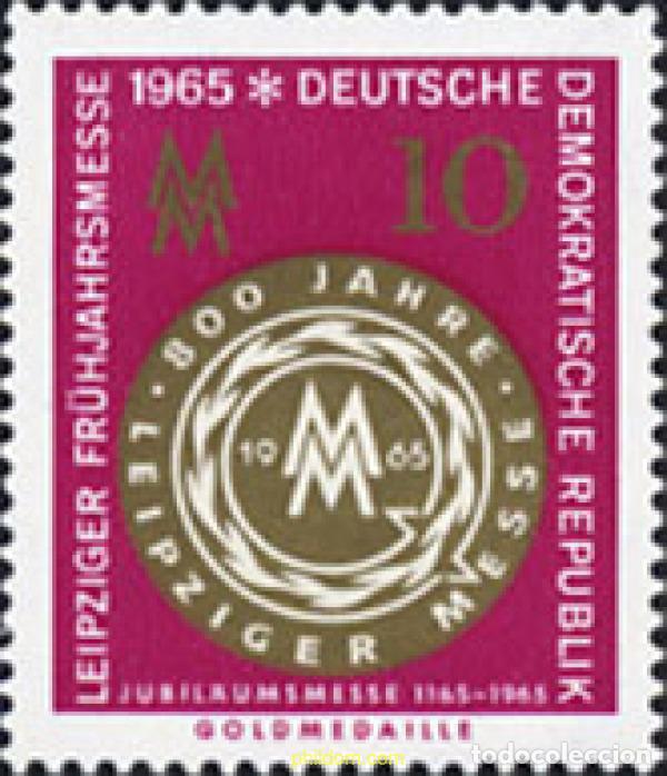 Timbres: 199643 MNH ALEMANIA DEMOCRATICA 1965 FERIA DE PRIMAVERA DE LEIPZIG