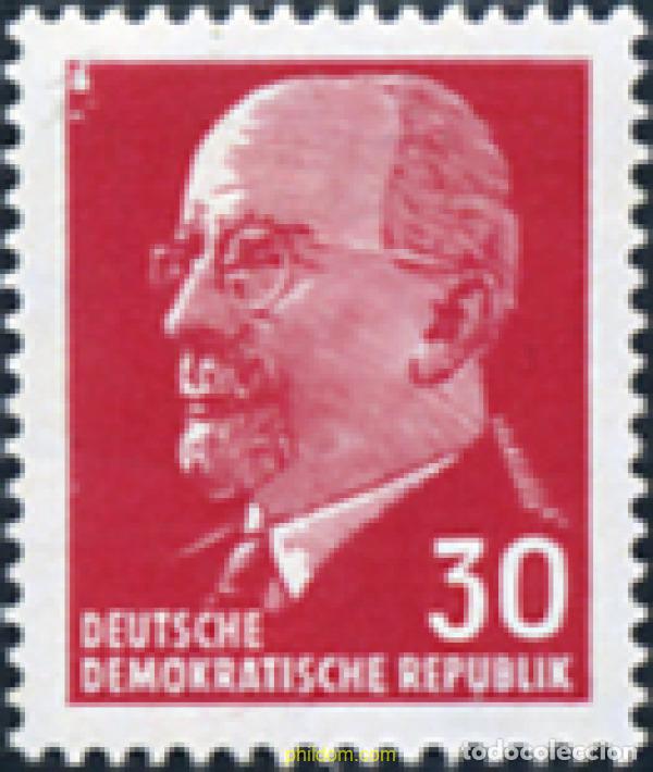 Briefmarken: 353945 MNH ALEMANIA DEMOCRATICA 1963 PRESIDENTE WALTER ULBRICHT