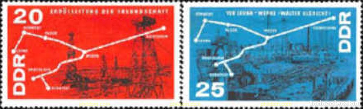 Briefmarken: 150638 MNH ALEMANIA DEMOCRATICA 1966 INDUSTRIA QUIMICA
