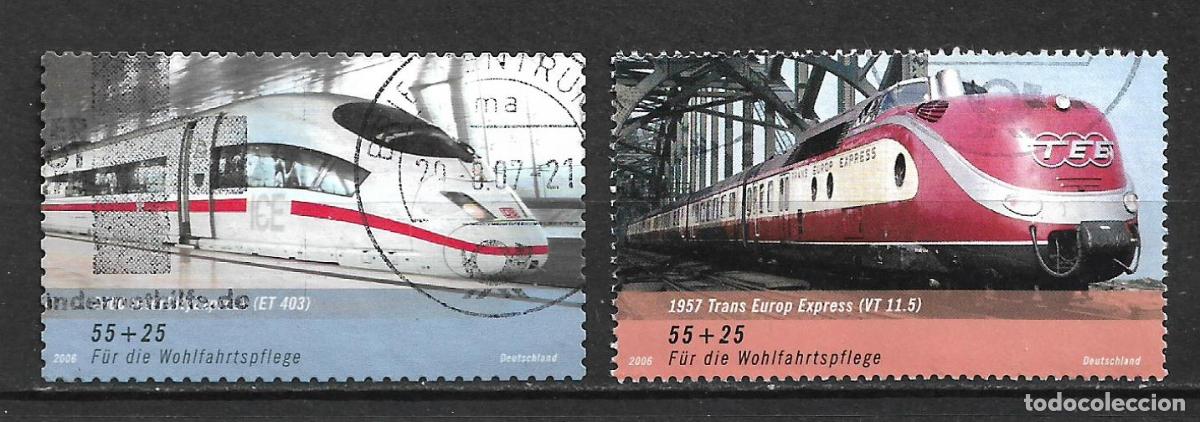 Sellos: alemania 2006 michel 2561/2562 usado - 28/27