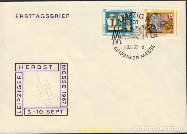 Selos: 446894 MNH ALEMANIA DEMOCRATICA 1967 FERIA DE OTO&Ntilde;O DE LEIPZIG