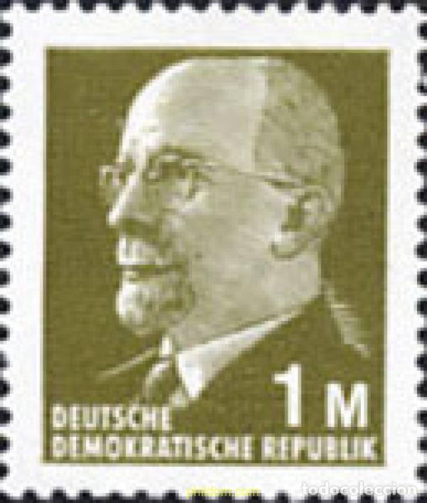 Sellos: 150686 MNH ALEMANIA DEMOCRATICA 1970 PRESIDENTE WALTER ULBRICHT