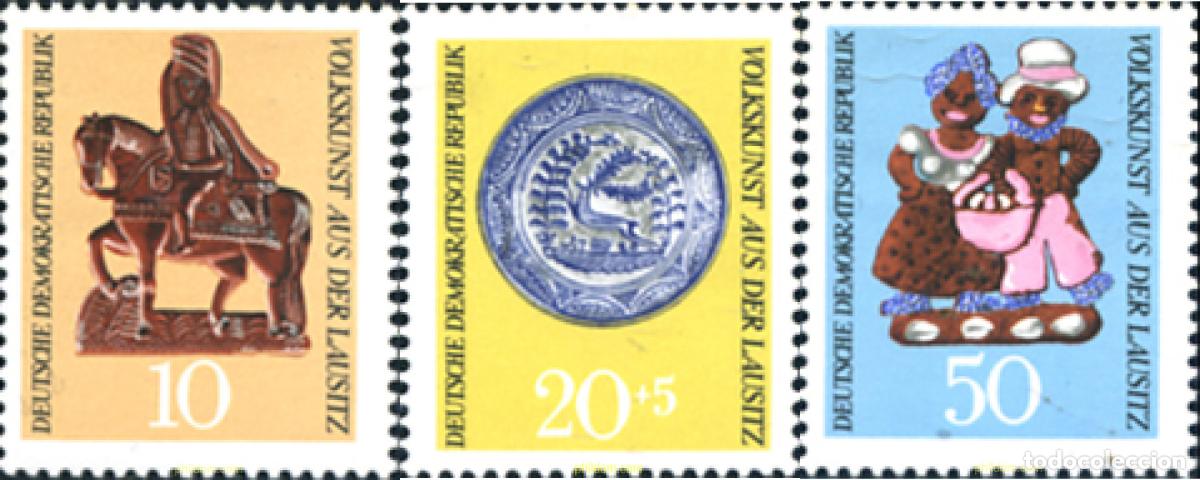 Sellos: 150682 MNH ALEMANIA DEMOCRATICA 1969 ARTE POPULAR