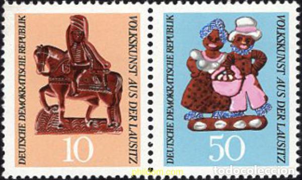 Sellos: 158110 MNH ALEMANIA DEMOCRATICA 1969 ARTE POPULAR