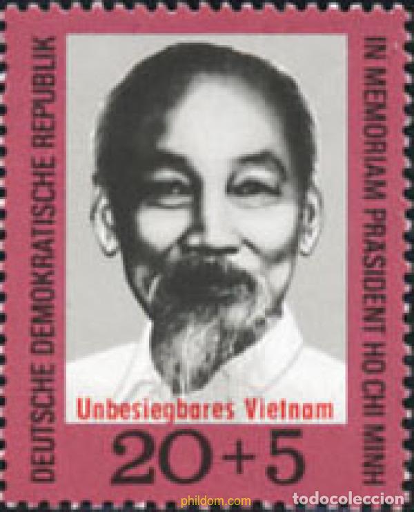 Sellos: 150695 MNH ALEMANIA DEMOCRATICA 1970 AYUDA A VIETNAM
