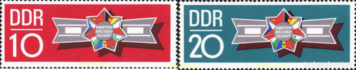 Francobolli: 150699 MNH ALEMANIA DEMOCRATICA 1970 PACTO DE VARSOVIA
