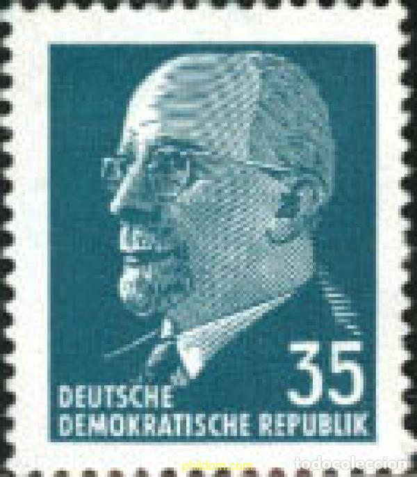 Stamps: 150712 MNH ALEMANIA DEMOCRATICA 1971 PRESIDENTE WALTER ULBRICHT