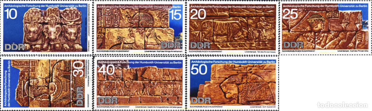 Sellos: 150692 MNH ALEMANIA DEMOCRATICA 1970 DESCUBRIMIENTOS ARQUEOLOGICOS