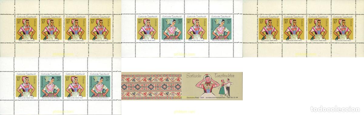Briefmarken: 144669 MNH ALEMANIA DEMOCRATICA 1971 TRAJES TIPICOS