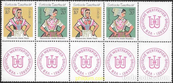 Briefmarken: 656053 MNH ALEMANIA DEMOCRATICA 1971 TRAJES TIPICOS