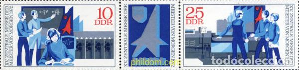 Sellos: 275958 MNH ALEMANIA DEMOCRATICA 1972 15 SALON CENTRAL DE JOVENES INVENTORES