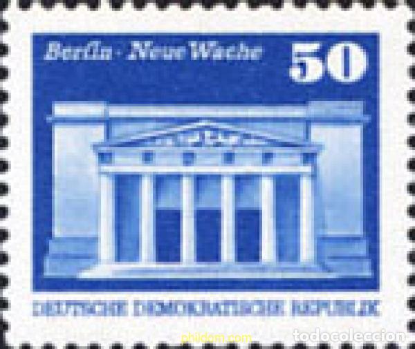 Sellos: 629070 MNH ALEMANIA DEMOCRATICA 1974 CONSTRUCCIONES SOCIALISTAS