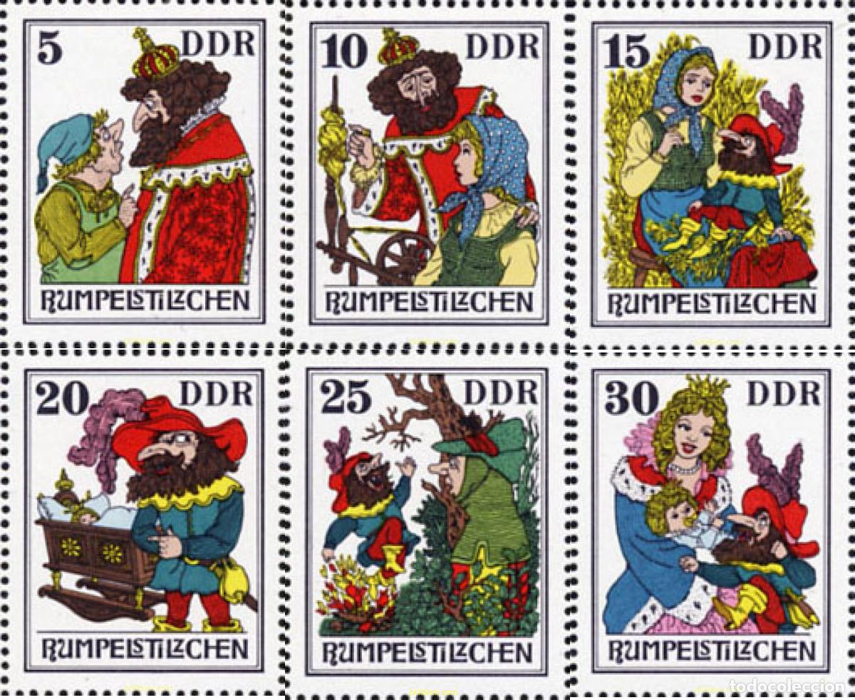 Sellos: 150809 MNH ALEMANIA DEMOCRATICA 1976 CUENTO DE LOS HERMANOS GRIMM