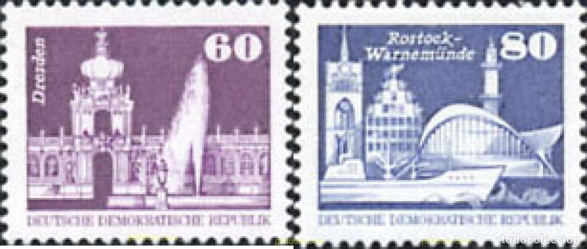 Selos: 150879 MNH ALEMANIA DEMOCRATICA 1981 CONSTRUCCIONES SOCIALISTAS