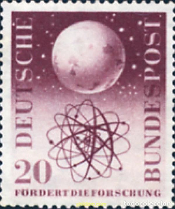 Francobolli: 150020 MNH ALEMANIA FEDERAL 1955 A FAVOR DE LA INVESTIGACION CIENTIFICA