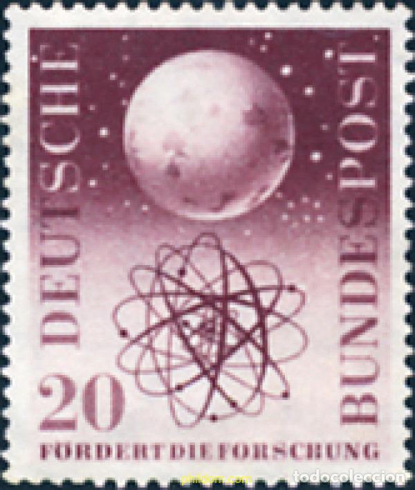 Francobolli: 311975 HINGED ALEMANIA FEDERAL 1955 A FAVOR DE LA INVESTIGACION CIENTIFICA