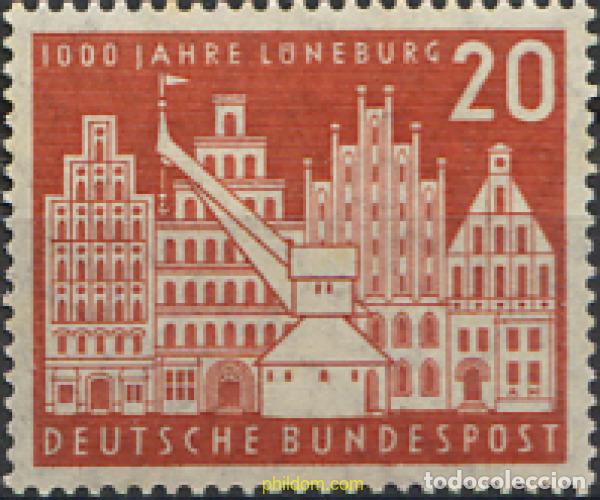 Francobolli: 311978 HINGED ALEMANIA FEDERAL 1956 MILENARIO DE LA CIUDAD DE L&Uuml;NEBURG