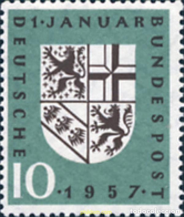 Francobolli: 150041 MNH ALEMANIA FEDERAL 1957 ANEXION DE SARRE