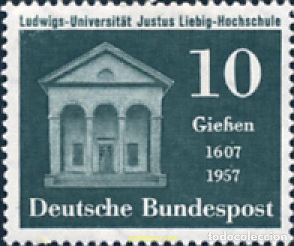 Timbres: 150046 MNH ALEMANIA FEDERAL 1957 350 ANIVERSARIO DE LA UNIVERSIDAD JUSTUS LIEBIG