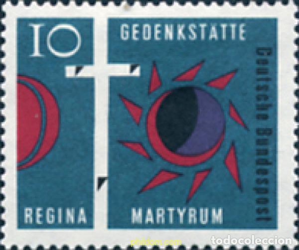 Francobolli: 150092 HINGED ALEMANIA FEDERAL 1963 CONSAGRACION DE LA IGLESIA REGINA MARTYRUM DE BERLIN
