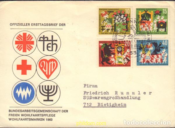Sellos: 578710 MNH ALEMANIA FEDERAL 1963 CUENTO DE LOS HERMANOS GRIMM
